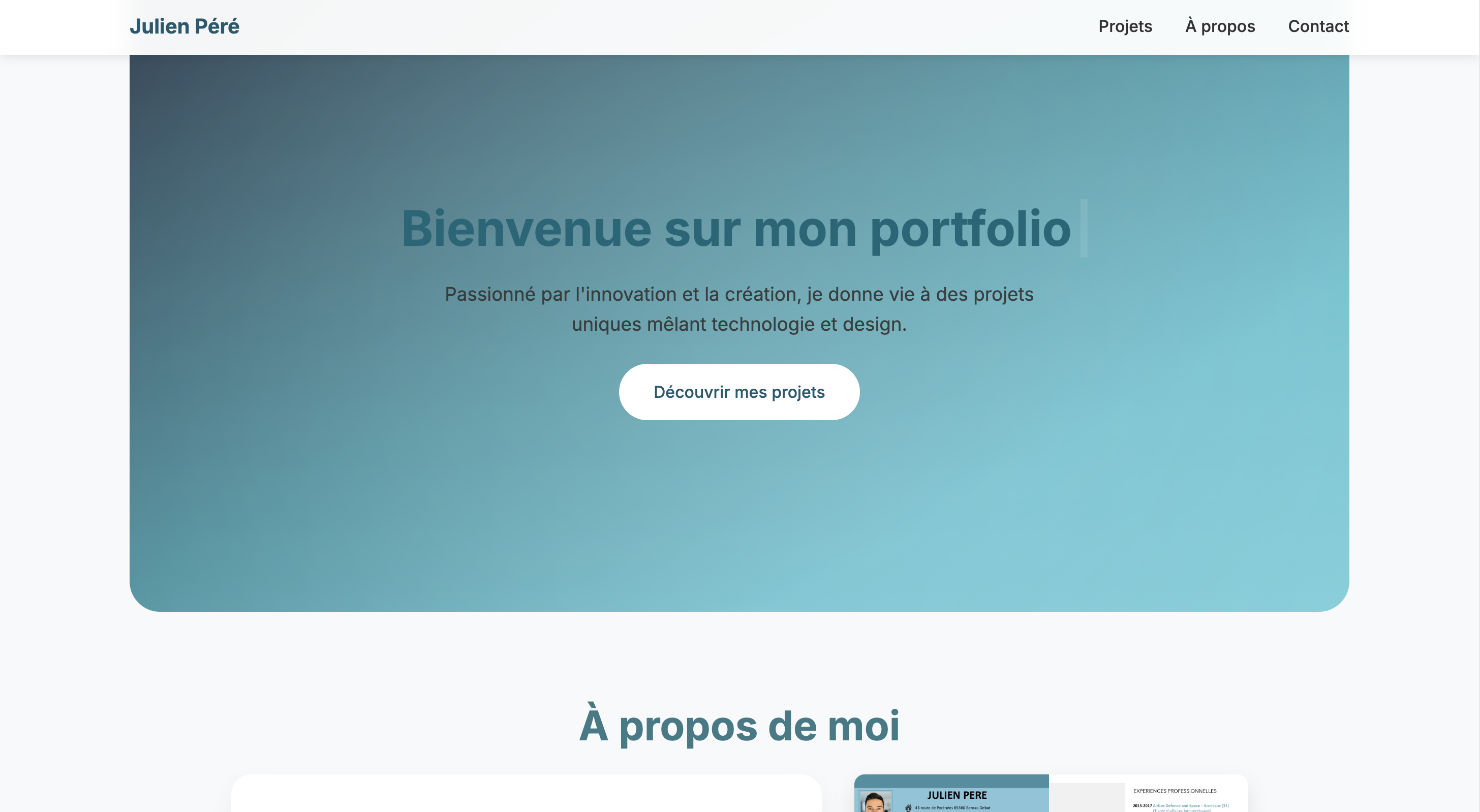 Mon Portfolio